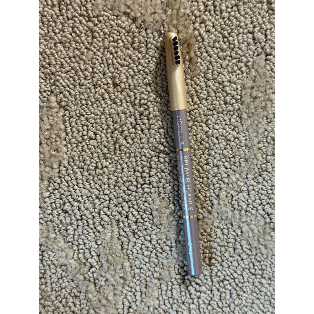 L'Oreal Brow Elegance Enhancing Brow Liner Pencil Taupe with Brush Cap